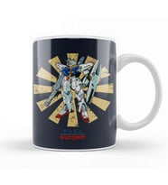Gundam Retro Japanese Kupa Bardak Porselen