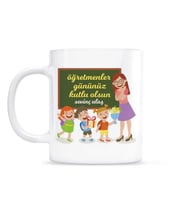 Öğretmenler Gününe Özel İsimli Kupa Bardak - 2