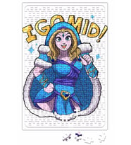 Dota 2 World Of Warcraft Crystal Maiden Puzzle