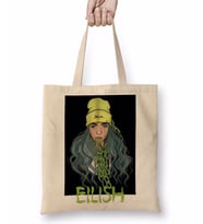 Billie Eilish 04 Bez Çanta Uzun Saplı