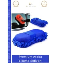 #Eldiven Mikrofiber Çizmez Oto Bakım Lüks Köpüklü Yumuşak Süngerli Premium Araba Yıkama Eldiveni