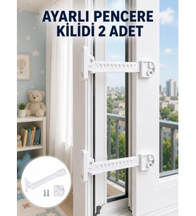 İçe Açılan Pencereler İçin Güvenlik Ve Sınırlayıcı Aparat Yeni Nesil