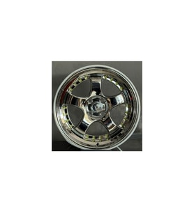 4*100*17*9 ET20 CH73.1 GOLD RİVET CHROME SSR JANT TAKIMI