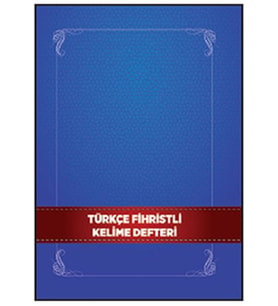 Türkçe Fihristli Kelime Defteri