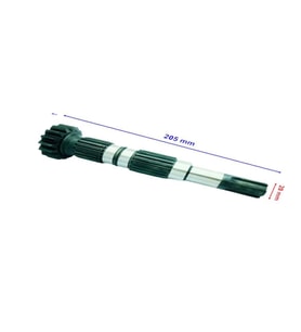 Atv 550 Tahrik Mili 16T 205X18 Freze Öm