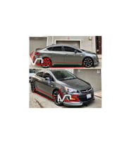 OPEL ASTRA J RİEGER MARŞPİYEL SAĞ SOL TAKIM FİBERGLASS BOYASIZ