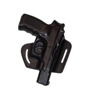 Cz 75 Deri Tabanca Kılıfı Siyah Baskılı Açık