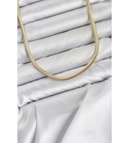 CM Yassı Yılan Zincir Model 60 cm Kadın Kolye TJ-BKO11128