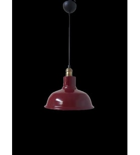 Retro Metal Bordo Eskitme Duylu Dekorataif Metal Rustik Tekli Sarkıt  Kafe Mutfak Aydınlatma