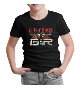 Guns N'Roses - Logo Siyah Çocuk Tshirt