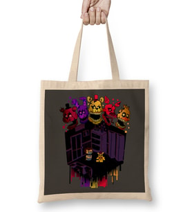 Goodnight Fnaf Bez Çanta Uzun Saplı