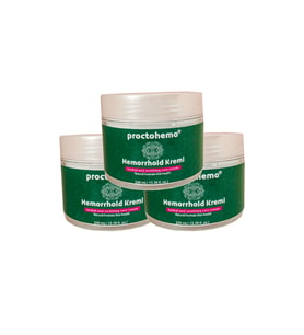 Proctohemo  Hemoroid Cream Basur Kremi 150 ml 3 Tane Birden