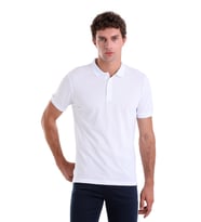 Hatemoğlu Beyaz GL 112301 Basıc Polo Pike T-shırt