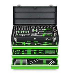 NT Tools NCSETP161 Profesyonel El Aleti Metal Takım Çantası 161 Parça Takım Seti