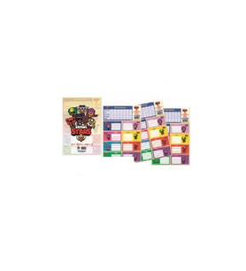 GIPTA BRAWL STAR DERS PROGRAMLI OKUL ETİKETİ 3 YP.