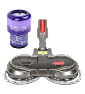 Dyson İle Uyumlu V11 Dik Süpürge Turbo Emici Yer Başlığı Su Depolu Paspas Aparatı Hepa Filtre