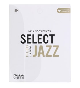 D\'Addario Woodwinds Organic Select Jazz Alto Saksafon Kamışı No:2 Hard