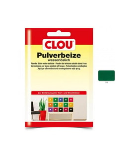 Suda Çözülen Oksit Toz Ahşap BoyasıCLOU Oksit Toz Boya Nr:158 Koyu Yeşil 12gr