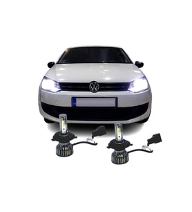 Vw Polo 6 Uzun Kısa Tek H4 Led Oto Ampulü Zero