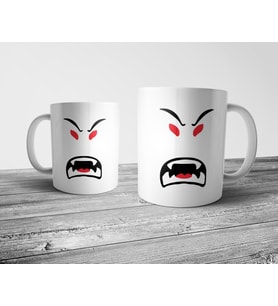 Pixxa Roblox - Beast Mode Face - Canavar Modu Yüzü Kupa Bardak Model 1