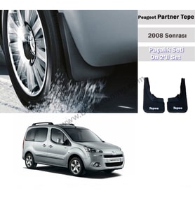 Peugeot Partner Tepee Paçalık Tozluk Çamurluk Ön Set