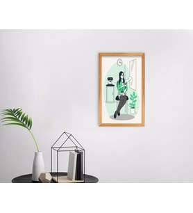 BK Home Coffee Tasarımlı Dekoratif Retro Ahşap Tablo-28