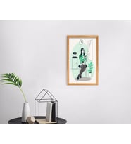 BK Home Coffee Tasarımlı Dekoratif Retro Ahşap Tablo-28