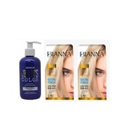 Jean S Color Mavi Rüya Saç Boyası 250 Ml + 2 Paket Bianna Açıcı