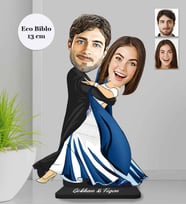 Kişiye Özel Sevgili Ahşap Eco Biblo -40