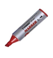 Permanent Markör Marker Kesik Uçlu Koli Kalemi Kırmızı 7 mm Mr-6010 1 Adet