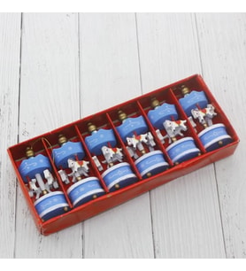 Mavi Mini Atlı Karınca 6 Lı