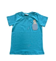 Erkek Çocuk Yeşil Kısa Kollu Tshirt