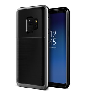 VRS Design Galaxy S9 ile Uyumlu High Pro Shield Kılıf Steel Silver