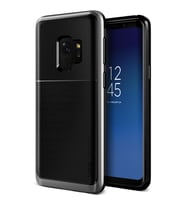 VRS Design Galaxy S9 ile Uyumlu High Pro Shield Kılıf Steel Silver