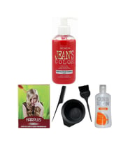 Saç Boyası Somon 250 ml Saç Açıcı Boya Temizleyici Ve Fluweel Boya Seti 869900100948990