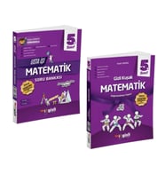 GİZLİ YAYINLARI 5.SINIF MATEMATİK USTA İŞİ SORU BANKASI - MATEMATİK GİZLİ KUŞAK DEĞERLENDİRME FÖYLER