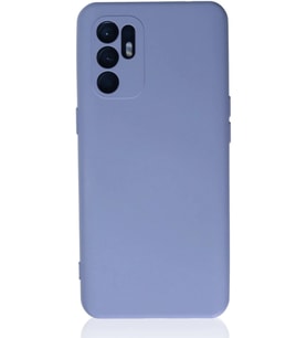Durukar® Reno 6 Kılıf Nano içi Kadife Silikon - Lila