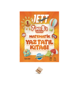 Ünlüler Karması LGS JETT 7'den 8'e Matematik Yaz Tatili Kitabı + Telefon Standı