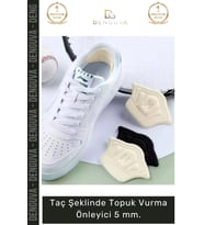 #TopukPedi Konforlu Yumuşak Ayakkabı Arkası Ped Koruyucu Taç Şeklinde Topuk Vurma Önleyici 5mm