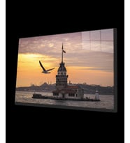 Kız Kulesi 2 Cam Tablo