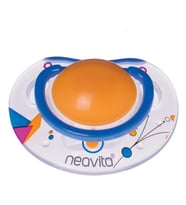 Neavita Ortodontik Emzik Desenli (3 Ay+) Turuncu