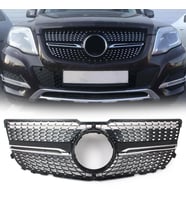 Mercedes GLK X204 Ön Panjur Krom/Siyah Diamond 2013-2015