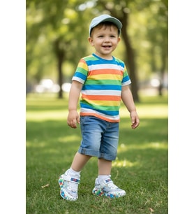 Elit LS-B-03-26Y Bebe Erkek Çocuk Yürüyüş Ayakkabısı Beyaz