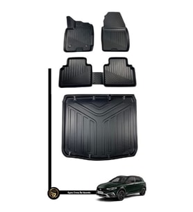 Fiat Egea Cross Uyumlu 3D Havuzlu Paspas + Bagaj Havuzu İkili SET