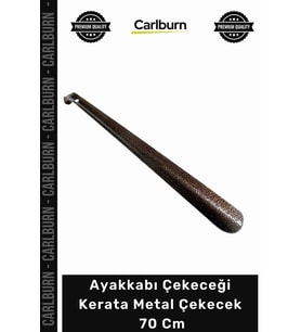 #Çekecek Sağlam Dayanıklı Kalın Demir Kahverengi Boy Ayakkabı Çekeceği Kerata Metal Çekecek 70 Cm