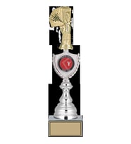 ODAK KUPA - Figürlü Kupalar - Briç Figürlü Kupalar FG-035 C - 38 cm