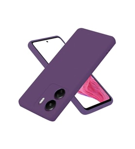Redmi 13C Kılıf First Silikon - Mor