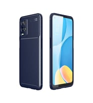 A54 4G Kılıf Auto Focus Karbon Kapak - Lacivert