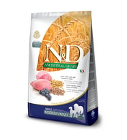 N&D Az Tahıllı Kuzulu Orta-Büyük Irk Yetişkin Köpek Maması 12 KG