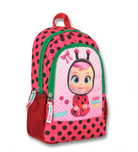 Ümit Çanta CRY Babies Oyun Vakti Kız Çocuk Kırmızı/Pembe Anaokulu ve Günlük Sırt Çantası